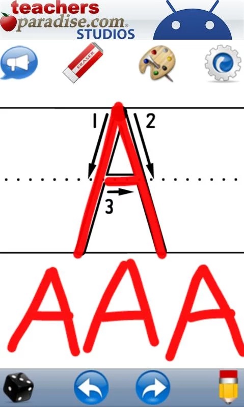 ABC HWT escritura para niños