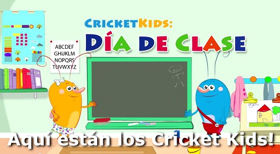 Cricket Kids. Día de Clase, la aplicación perfecta para la vuelta al