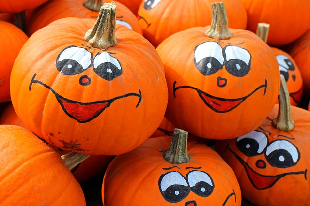 Calabazas pintadas