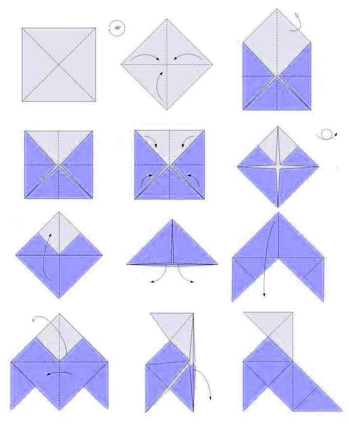 modelo Asesino organizar Papiroflexia, cómo hacer una pajarita de papel