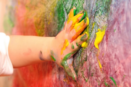 Usos de la pintura de dedos y témperas - Benioffi
