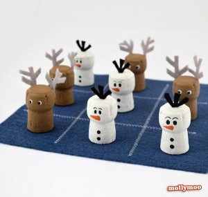 Manualidad Frozen: Tres en raya
