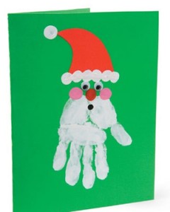 Felicitaciones navideñas con tus propias manos