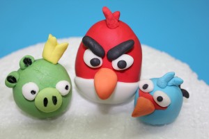 Pasta para modelar angry birds