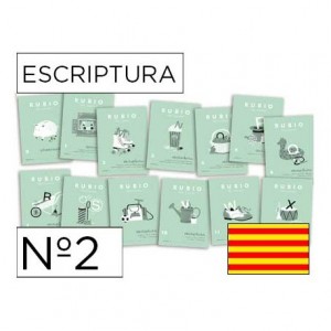 Cuaderno Rubio caligrafia Nº2 Catalan