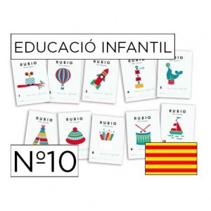 Cuaderno Rubio infantil Nº 10 Catalan