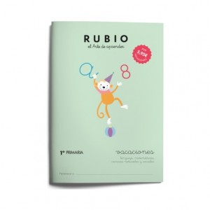 Cuaderno vacaciones Rubio 1º Primaria