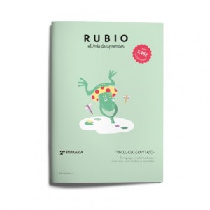 Cuaderno vacaciones Rubio 2º Primaria