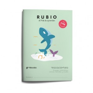 Cuaderno vacaciones Rubio 5º Primaria