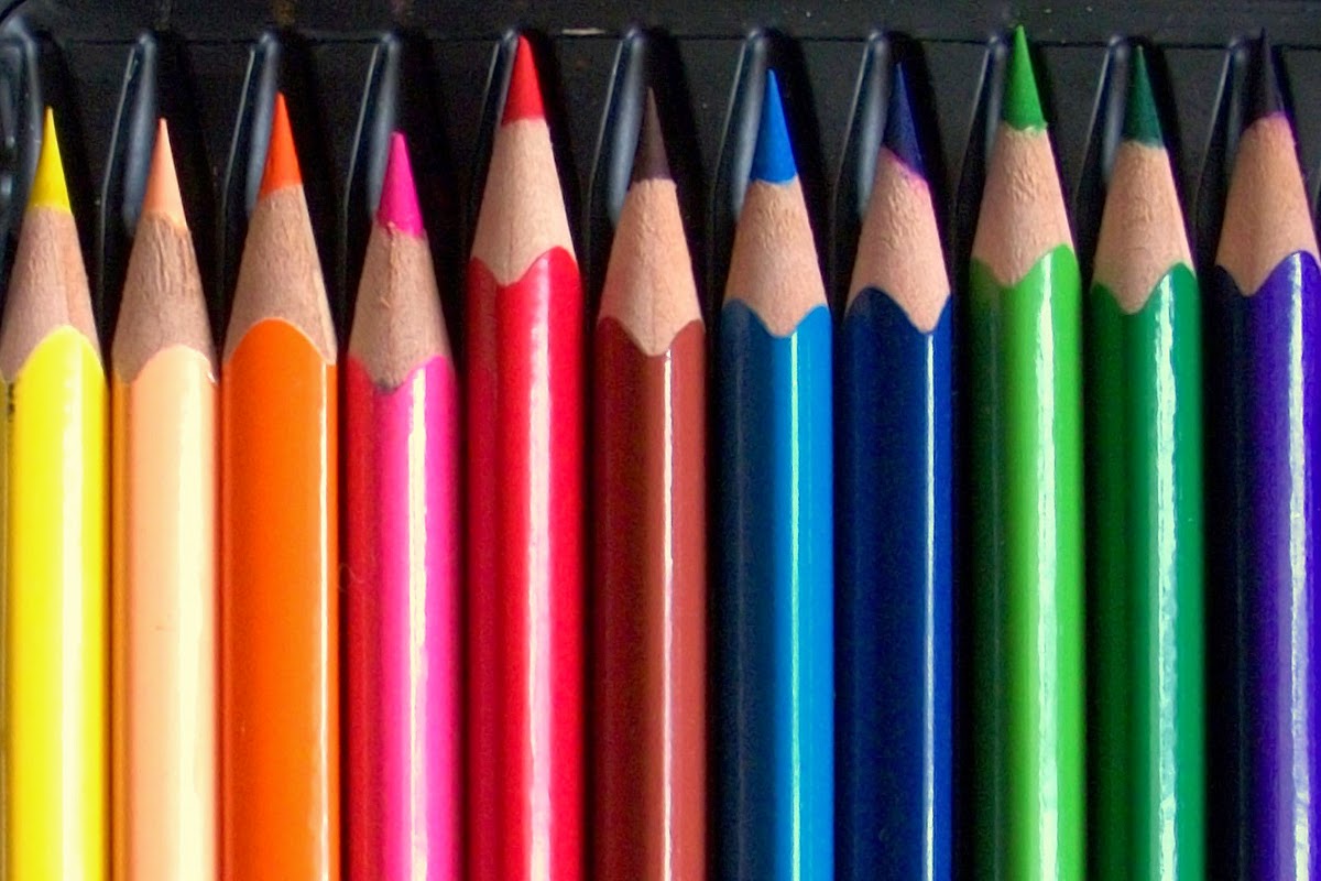 Lapices de colores dibujos