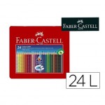 Lapices de Colores Marca Faber Castell 24 colores Accuarelable Colour Grip