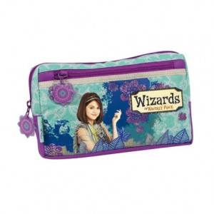  Bolso escolar portatodo doble cremalleras Magos de waverly place