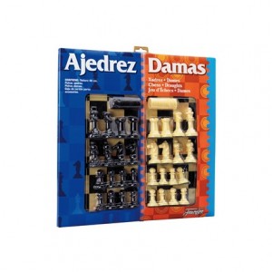 Juego de mesa Ajedrez + Damas