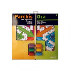 Juego de mesa Parchis + Oca