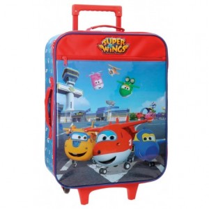 Maleta cabina blanda Super Wings 50x18x35cm