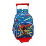 Mochila Escolar Toy Story 4 34x28x10 cm de Poliester Con ruedas