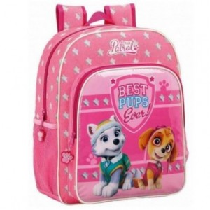 Mochila Infantil Patrulla Canina Adaptable a Carro 32x38x12 cm Girl