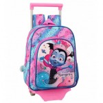 Mochila escolar Vampirina 34x26x11 cm de Poliester con ruedas