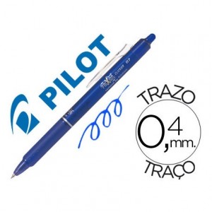 Boligrafo Borrable Pilot Frixion retractil Color Azul