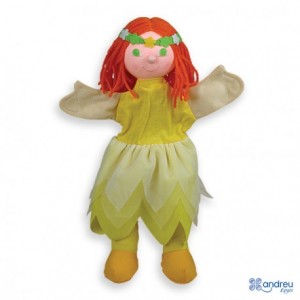 Marioneta de mano Ninfa partir de 3 años Andreutoys