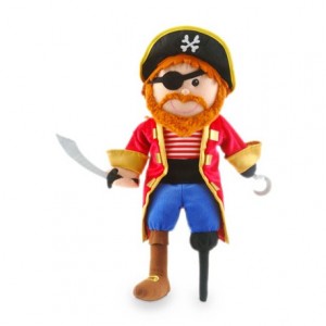 Marioneta de mano Pirata a partir de 3 años Fiesta Crafts