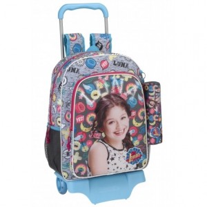 Mochila Escolar Soy Luna Con Carro 905 33x14x42 cm Athletic