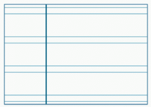 Tipos de pauta para escribir - Material Escolar Blog