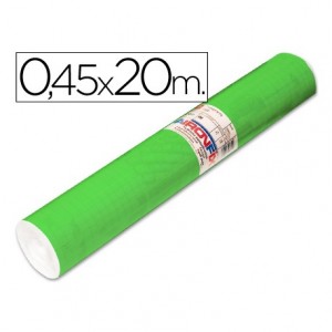 Aironfix Rollo Adhesivo 45cm x 20mt Unicolor Verde Medio 100 MC