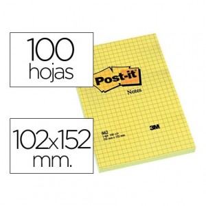 Bloc quita y pon grandes Post-it ®