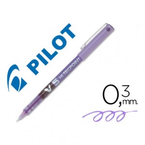 Rotulador Pilot V-5 Violeta