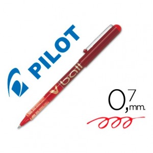 Rotulador roller Pilot V-Ball Rojo