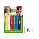 Barra de maquillaje Alpino stick 6 colores