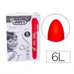 Barra maquillaje rojo marca Jovi Twist Make-UP. Caja de 5 unidades