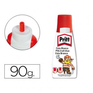 Pegamento cola blanca marca Pritt de 90 gramos