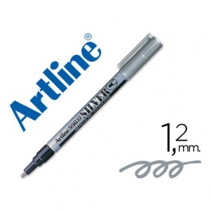 Rotulador Artline silver