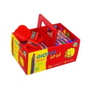 Lapices de colores Giotto Super Lapices School Pack Bebe de 36 unidades