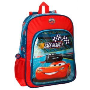 Mochila Cars Microfibra 30x40x13 cm Race Roja