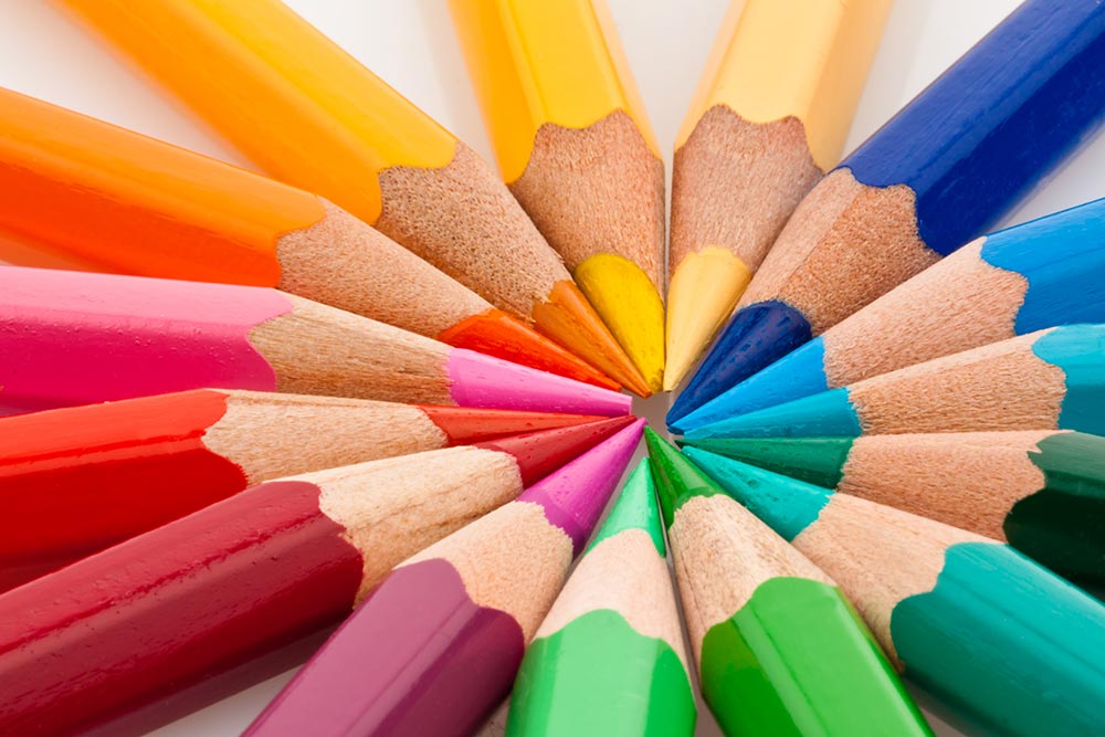 Lápices de colores clases y marcas