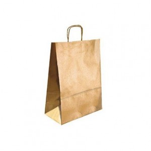 Bolsa Kraft Marca Q-Connect Oro 270X120X360 mm