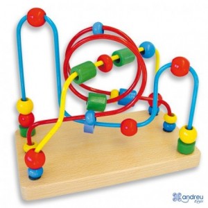 Juego Didactico a partir de 1 año Laberinto Andreutoys