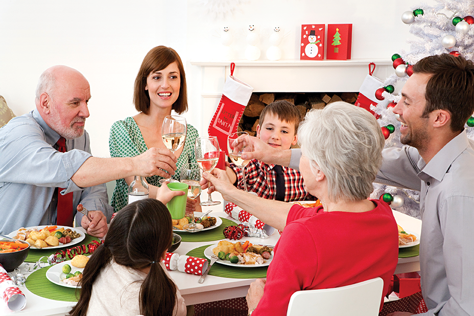 Cómo organizar bien las comidas o cenas de Navidad