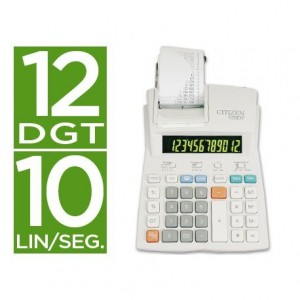 Calculadora Impresora Citizen Modelo 520-DPA 12 digitos