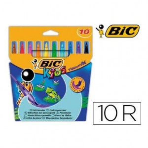 Rotulador Bic Kid Visaquarelle 10 unidades