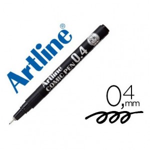 Rotulador Color Negro Artline EK-2805 Calibrado Micrométrico 0,4 mm
