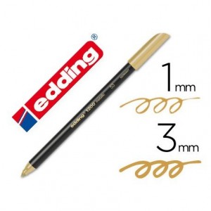 Rotulador Edding 1200 oro nº 53