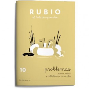 Cuaderno Rubio Problemas nº 10 Sumar, restar y multiplicar por una cifra