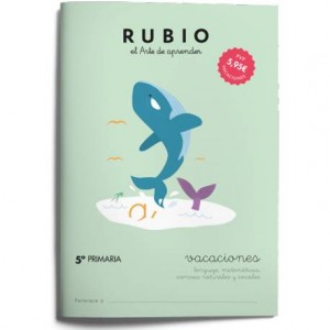 Cuaderno Rubio Vacaciones 5º Primaria