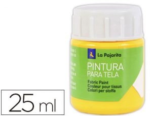 Pintura para tela La Pajarita color amarillo real