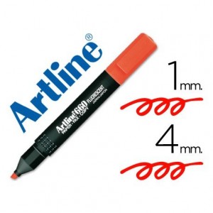 Rotulador Artline EK-660 Rojo