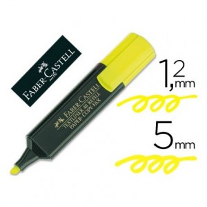 Rotulador Faber-Castell Color amarillo